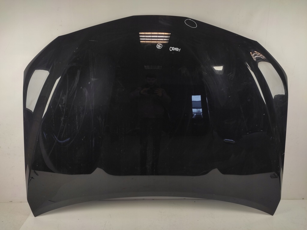 фото №1, Toyota camry viii капот крышка двигателя перед 17-