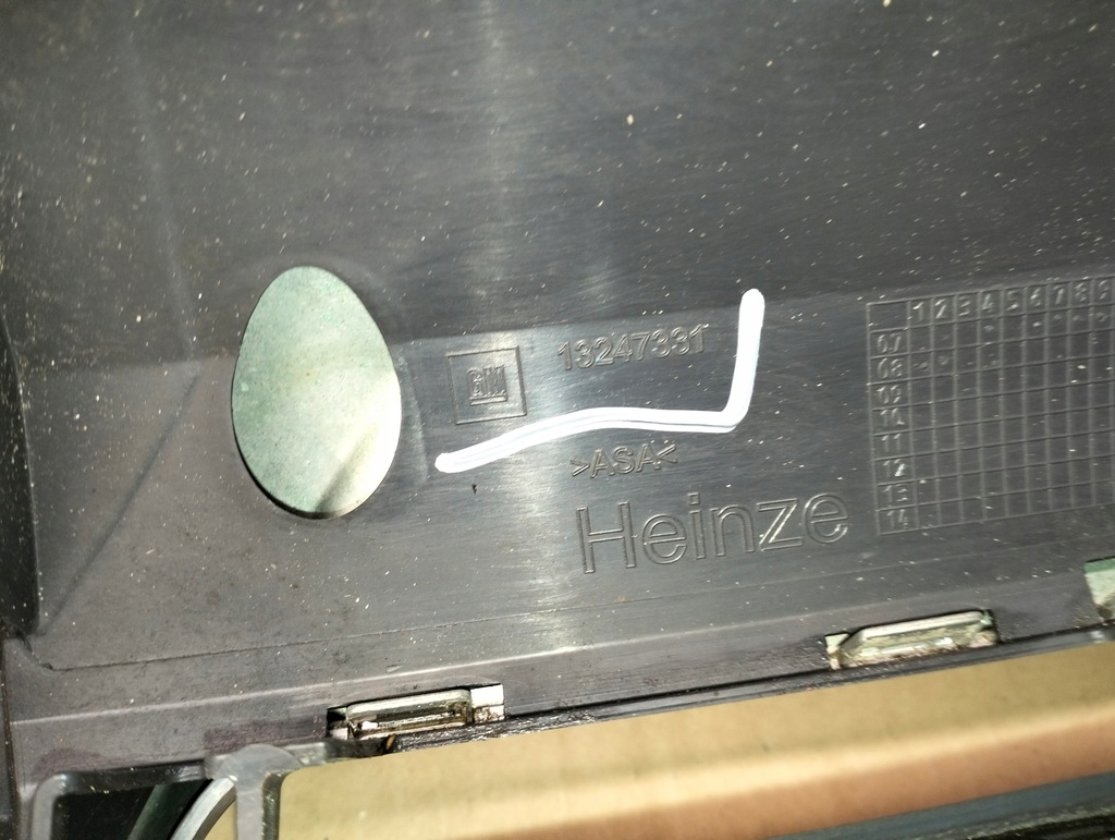 фото №13, Решітка радіатора решітка радіатора opel zafira b ii lift lata 2008-2014 13247331