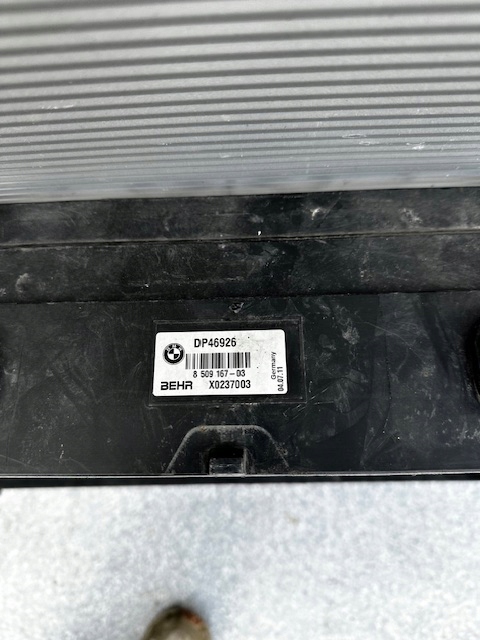 Корпус радиатор bmw 5 f10 Оригинал