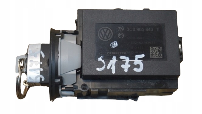 фото №1, Замок запалювання ключ vw passat b7 3c0905843t