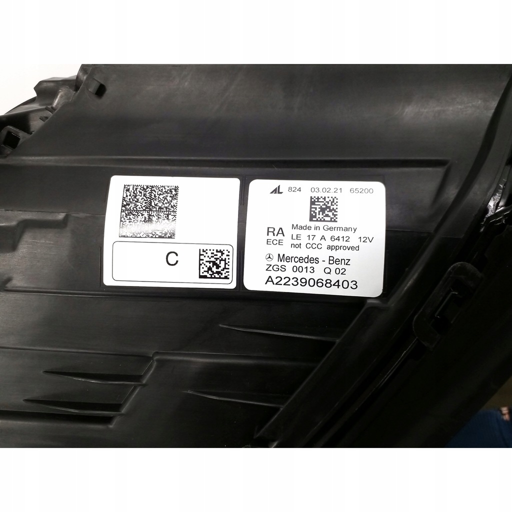 фото №11, Mercedes s class w223 набір фари