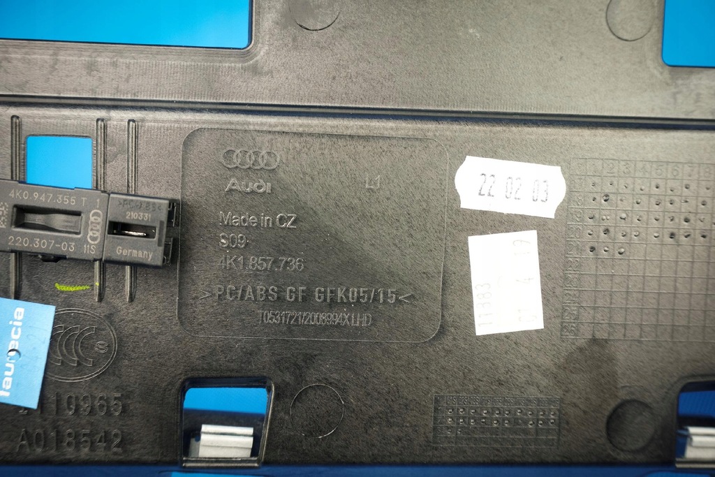 фото №7, Молдинг панелі приладової панелі audi a6 4k a7 4k1857736