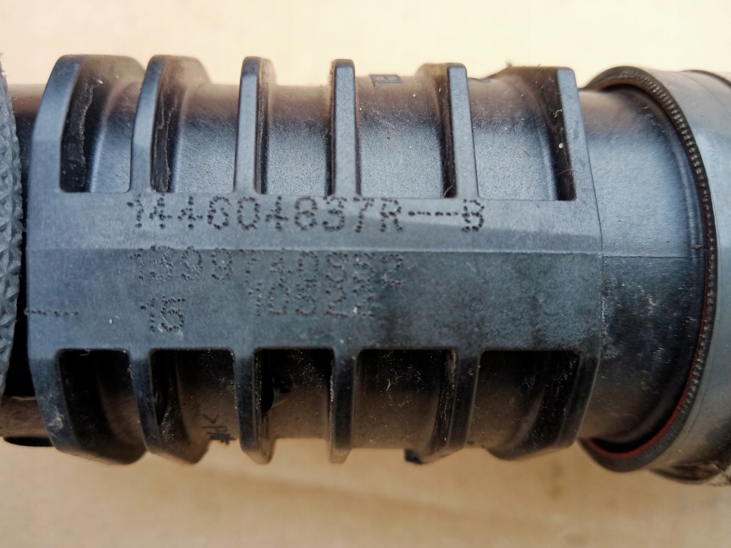 фото №4, Renault captur ii, kadjar, clio v, qashqai 1,5dci труба шланг інтеркулер