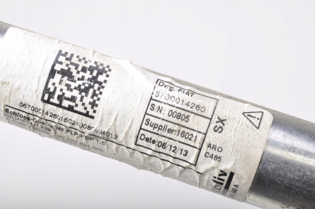 фото №3, Ghibli iii натягувач поперечина безпеки лівий