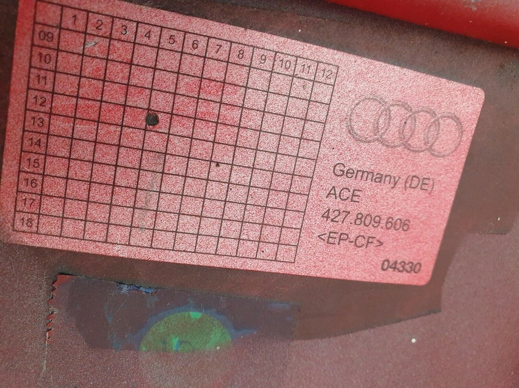 фото №12, Audi r8 spyder 427 420 крыло задний правый 427809606