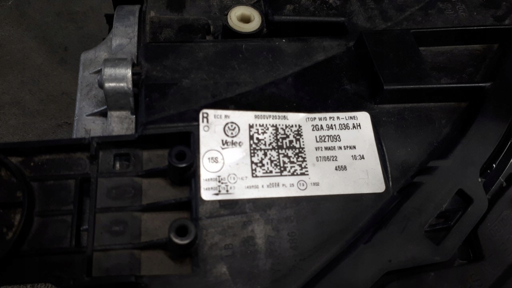 фото №14, 2ga941036ah лампа правый перед full led matrix vw t-roc iq