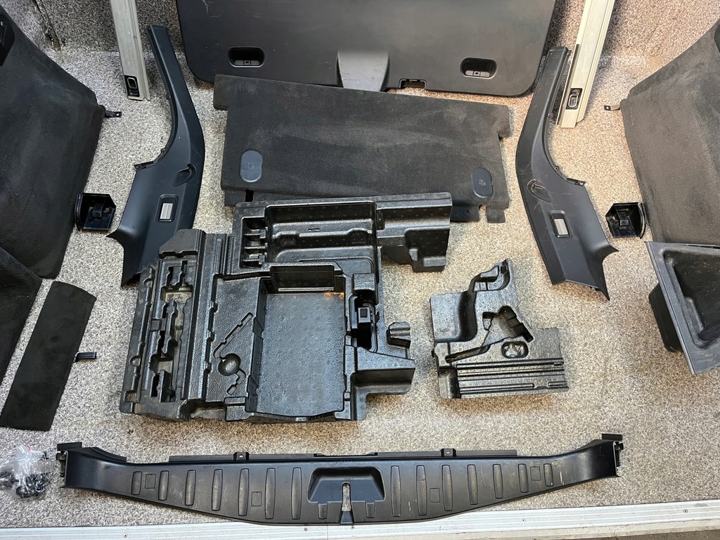 фото №6, Салон обшивки пол обивка багажника bmw e83 x3 комплект