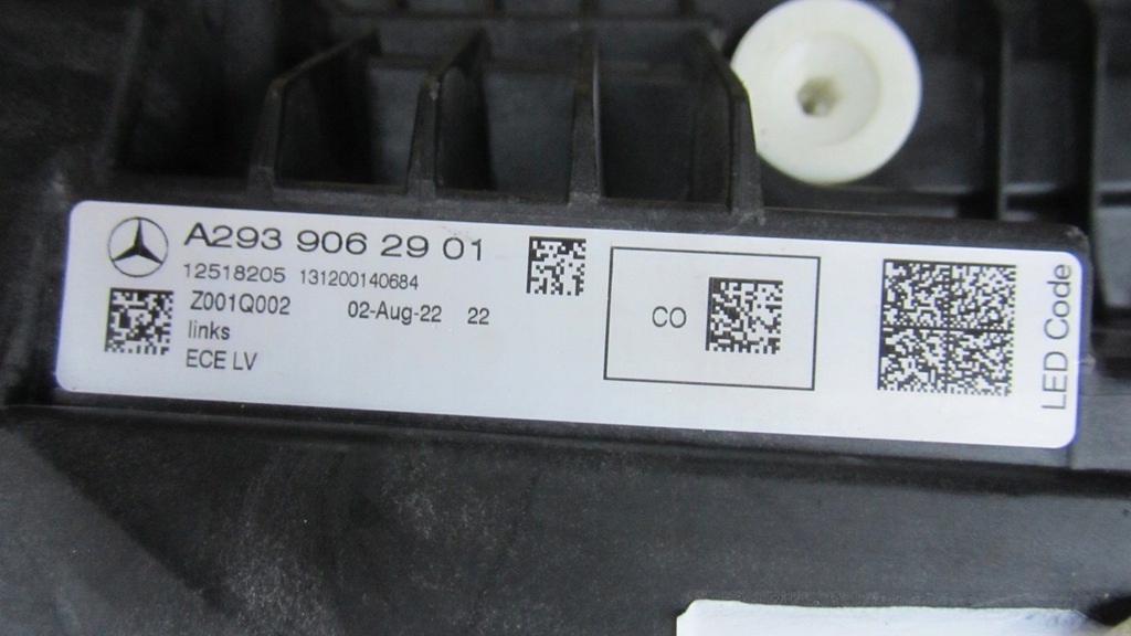 фото №14, Передняя правая левая средняя лампа mercedes eqc w293 full led