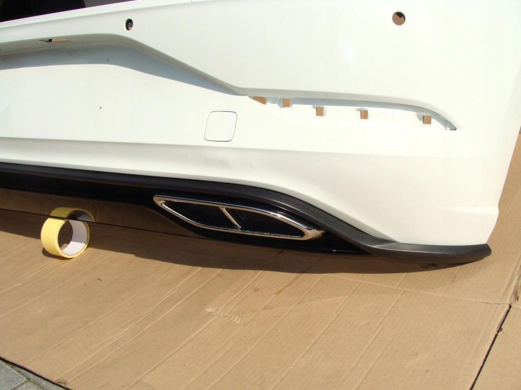 фото №8, Бампер задний задняя pdc vw polo vi 6 r-line 2gs807421d 2g bez покраска белый