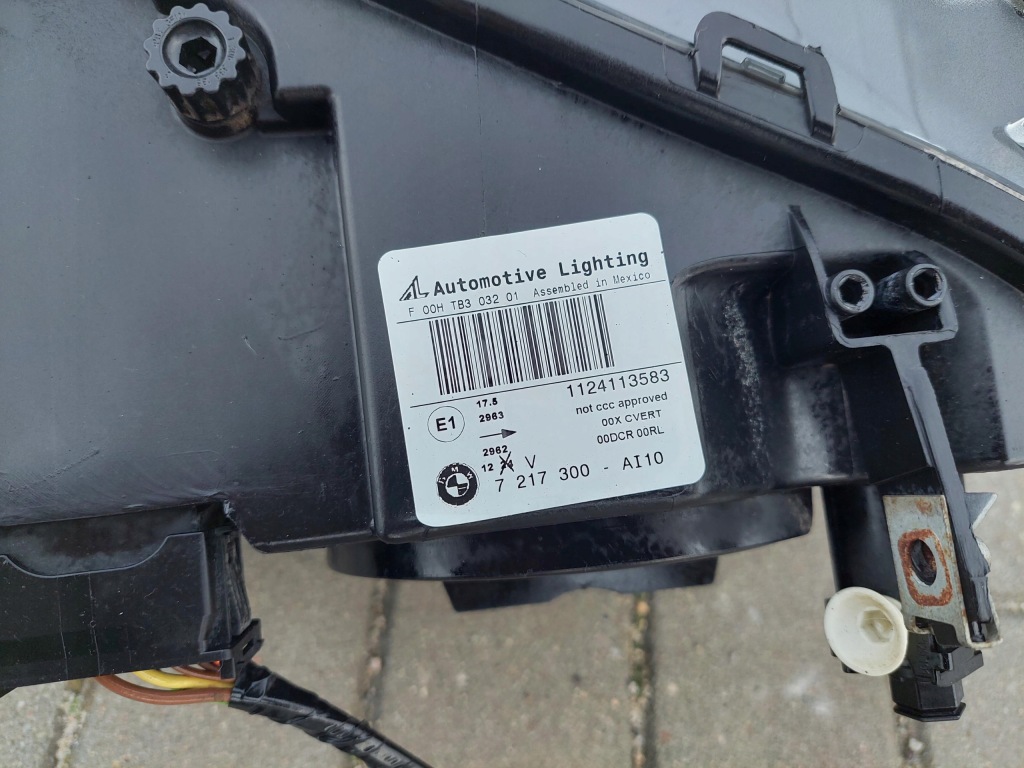 Лампа перед передняя левая 7217299 правая 7217300 ксенон uk bmw x3 f25 Оригинал