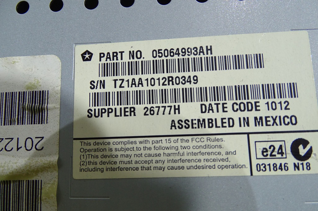 фото №7, Journey freemont дисплей екран 05064993ah doty