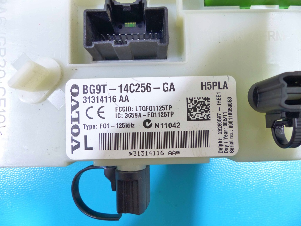 фото №11, Бортовой компьютер набор volvo s60 ii v60 10-13 2.0t