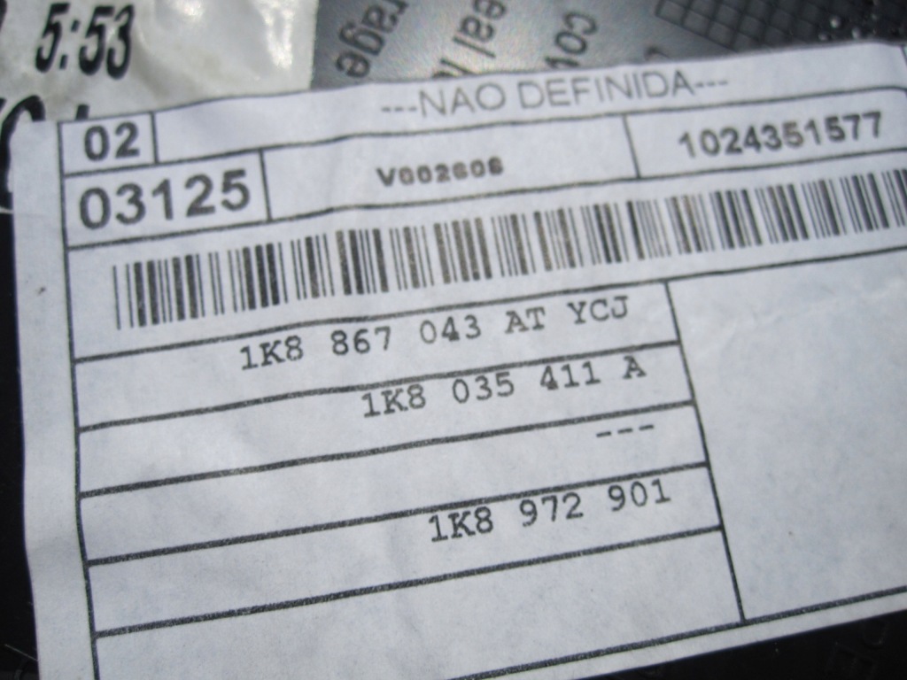 Scirocco 3 10r обшивка стійка ліва задній 1k8867043at 1k8035411a 1k8972901 в Україні