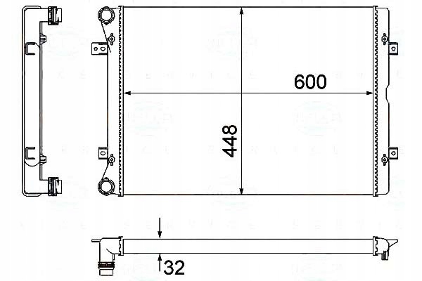 Купити Behr hella радіатор води ford galaxy 1.9 tdi wgr