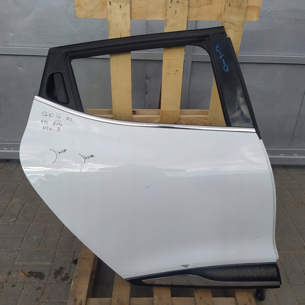 фото №1, Двері правий задня задні renault clio iv повний