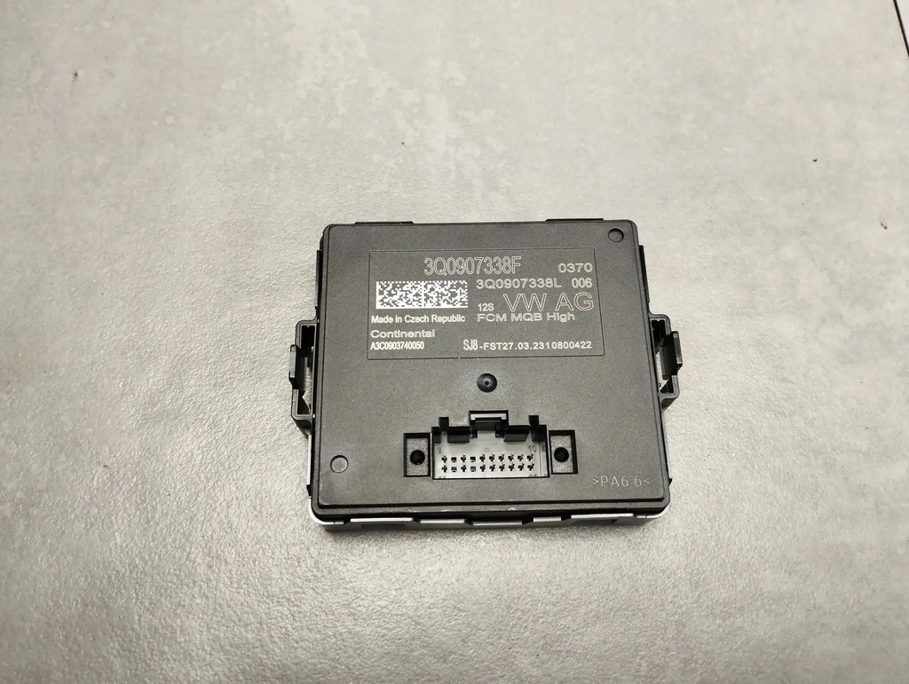 фото №1, Vw arteon r модуль шлюз 3q0907338f