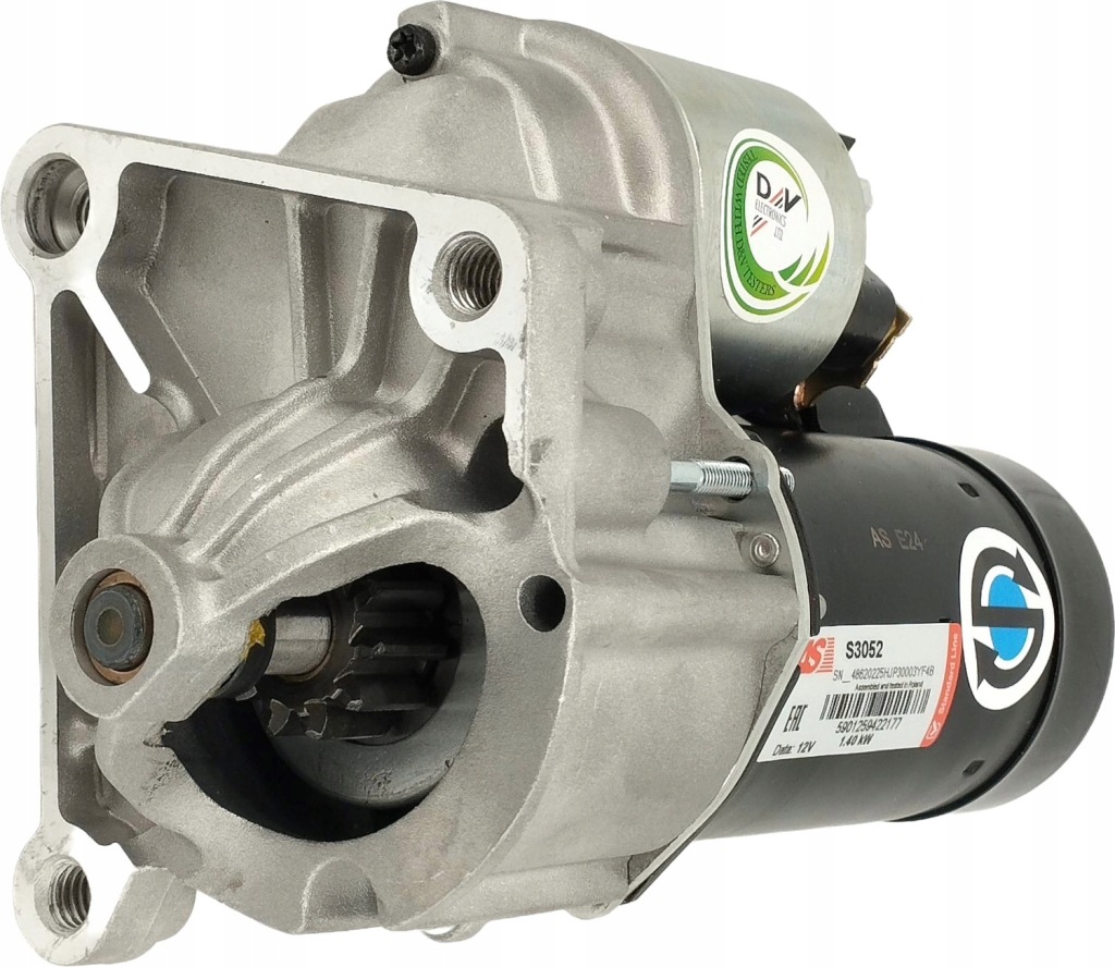 Купити Новий стартер renault clio, espace, kangoo, laguna 1.9 d/ dti