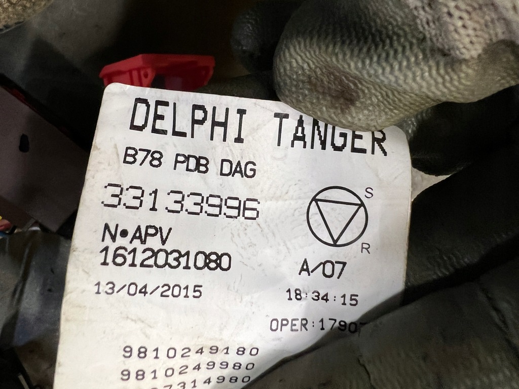 фото №10, Електропроводка джгут панелі консолі citroen c4 grand picasso ii