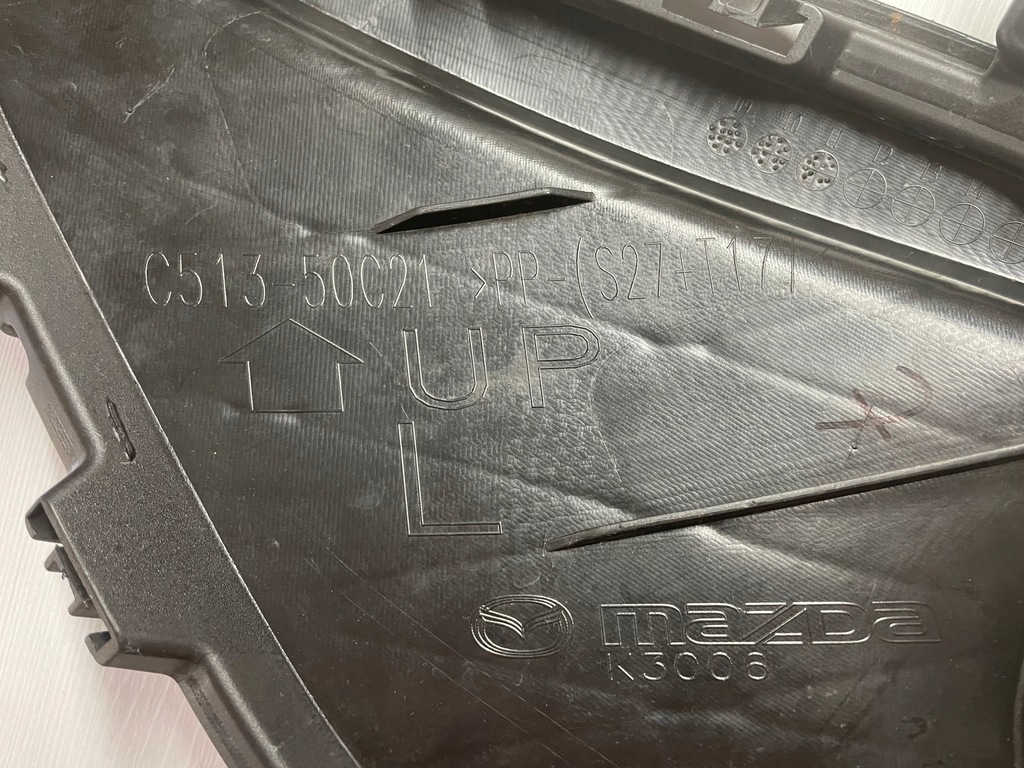 фото №9, Mazda 5 ii 2010-2016 решітка радіатора рамка протитуманної фари ліва оригінальний номер