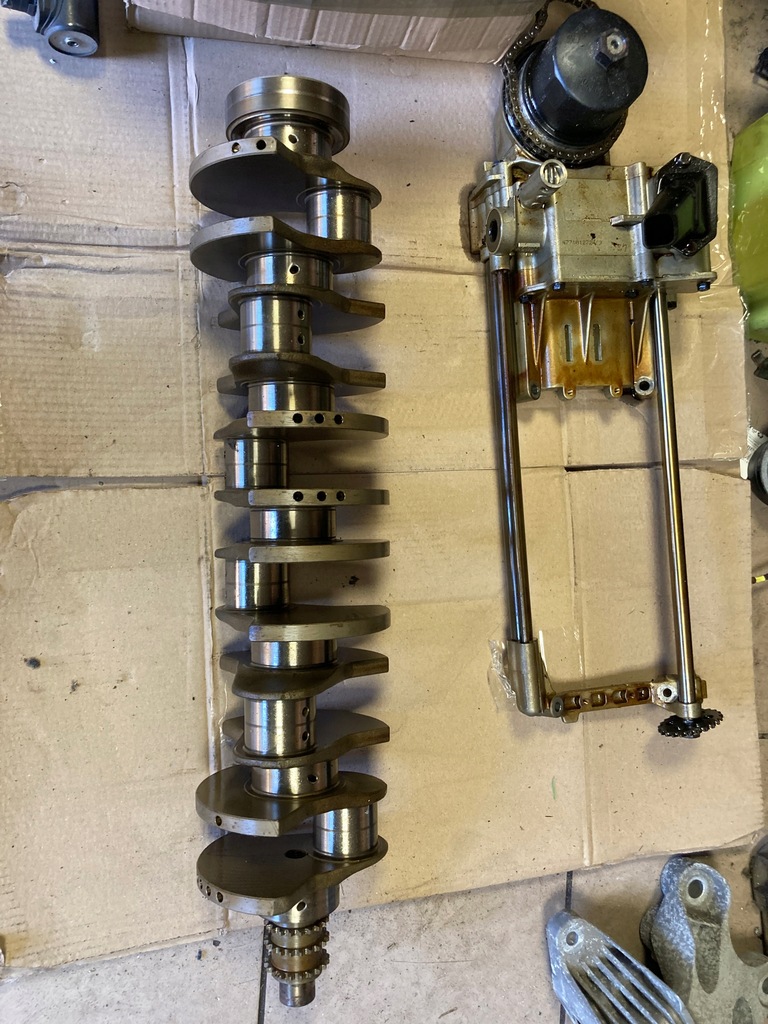 фото №1, Rolls royce n73b68 wał коленчатый коленвал