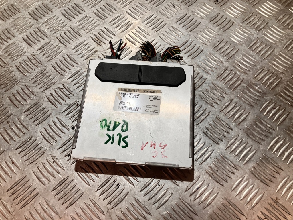 фото №1, Бортовой компьютер блок управления двигателя mercedes slk r170 lift 96-04 2.0 b