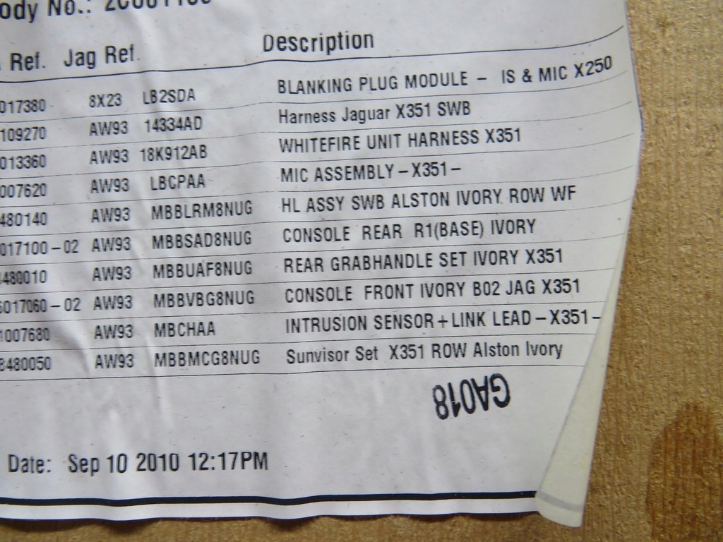 фото №9, Потолок люк jaguar xj x351