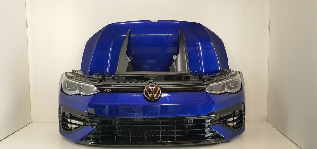 фото №1, Vw golf 8 viii r20 kompletny перед бампер капот лампа крила iq light
