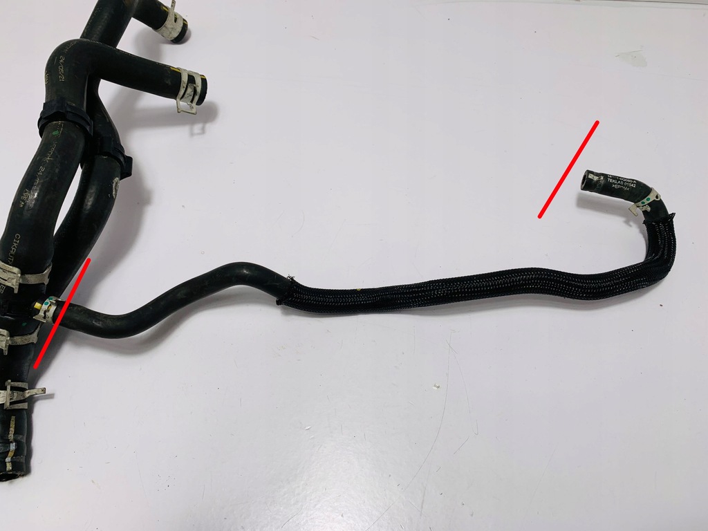 фото №1, 16261-0q080 труба wąż жидкость охлаждающей toyota aygo 1.0