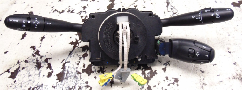 фото №1, Переключатель комбинированный света лента шлейф citroen c5 i europa