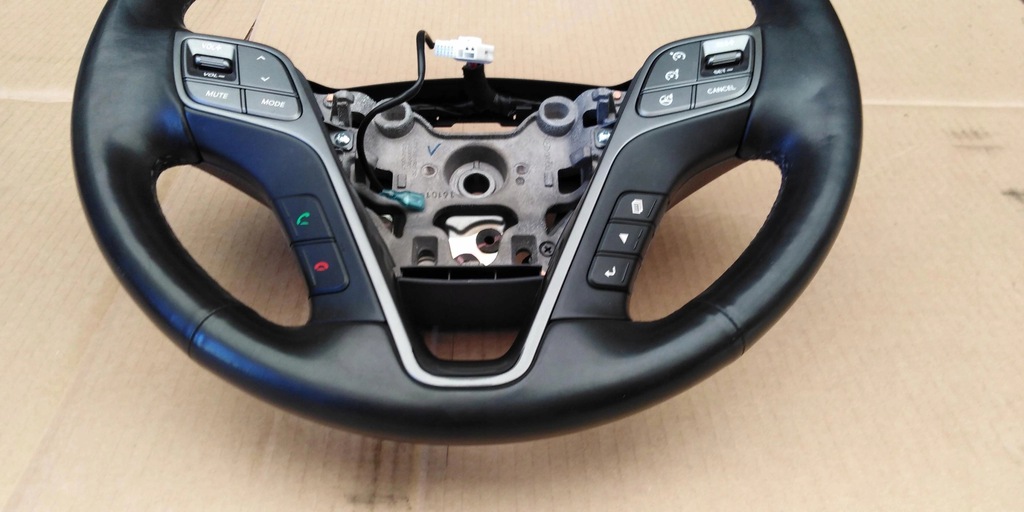 фото №7, Hyundai santa fe iii lift руль мультифункция 56130-2w000