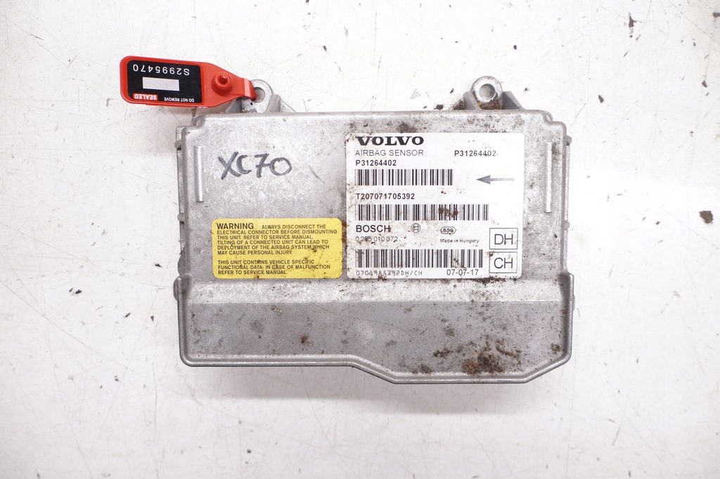 фото №1, Volvo v70 iii xc70 ii модуль датчик подушка безпеки 31264402