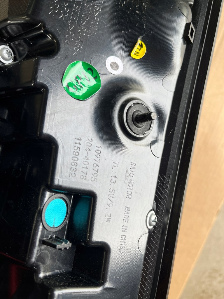 фото №8, Mg4 mg 4 лампа задня середня накладка камера led europa спойлер