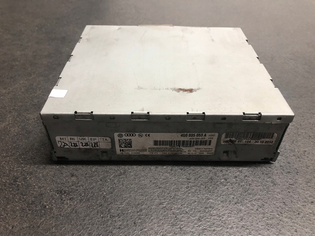 фото №1, Тюнер радио радио unit audi a7 4g0035053a
