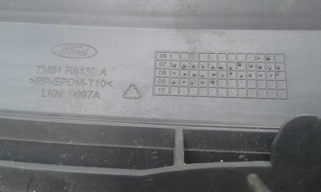 фото №7, Решітка радіатора решітка радіатора ford c-max mk1 lift 2007-2010 7m51r8138a