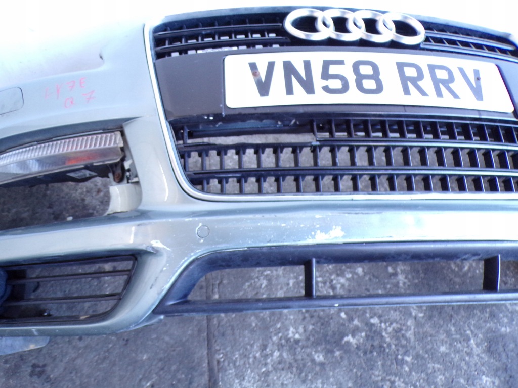 Бампер перед передній audi q7 4l s line pdc омивачі колір ly7e Зі Шроту