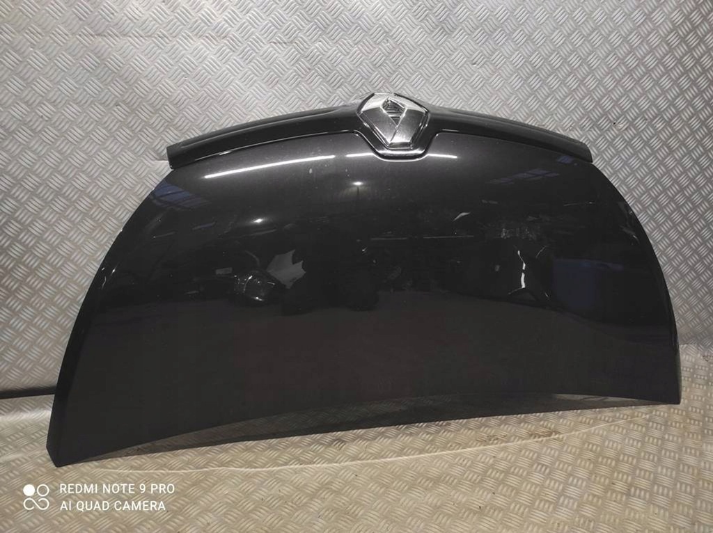 фото №3, Капот крышка двигателя czarna оригинал renault trafic iii 2018 rok