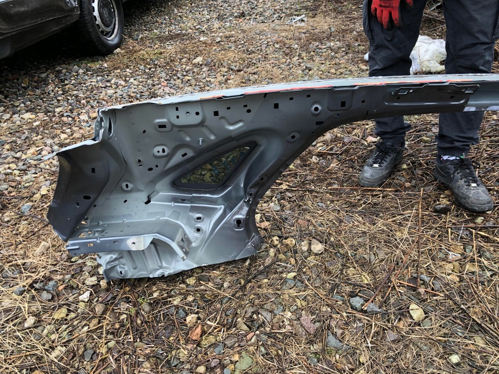 фото №6, Citroen ds7 четверть левая задняя блок двигателя крышный