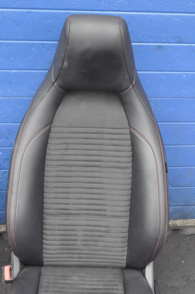 фото №5, Mercedes cla x117 kombi сидіння заднє сидіння напівшкіра