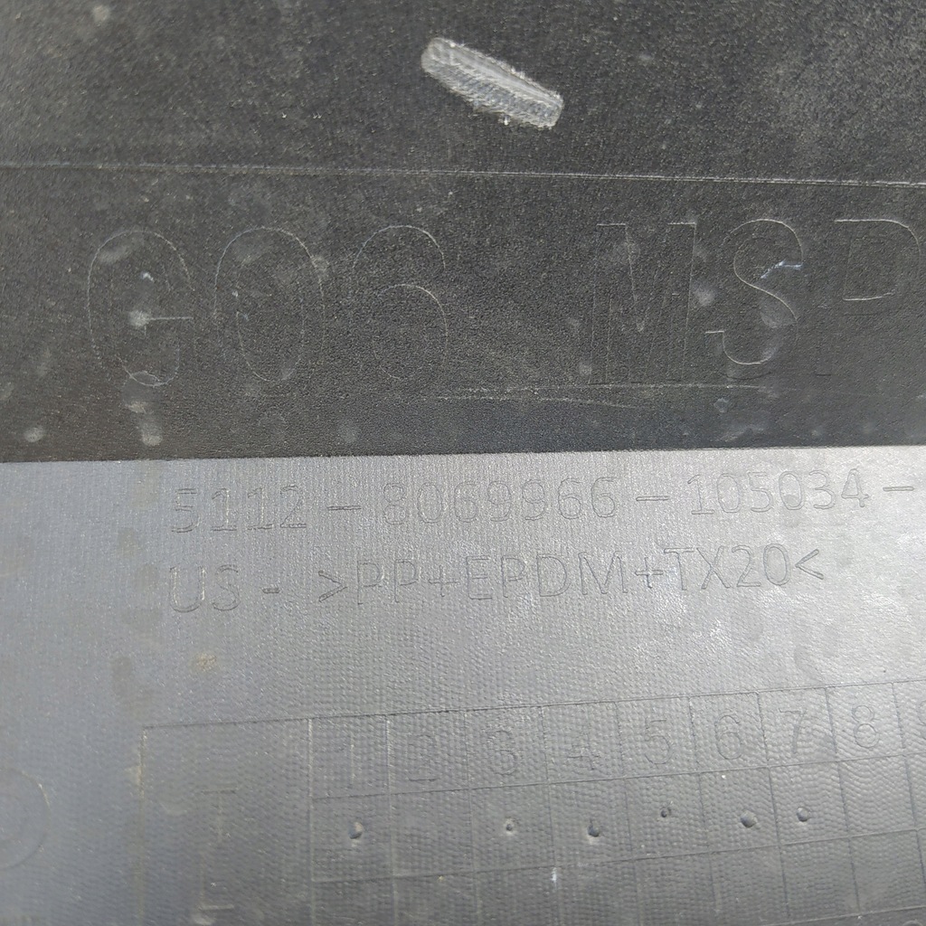 фото №7, Бампер задняя диффузор bmw x6 g06 m-pakiet