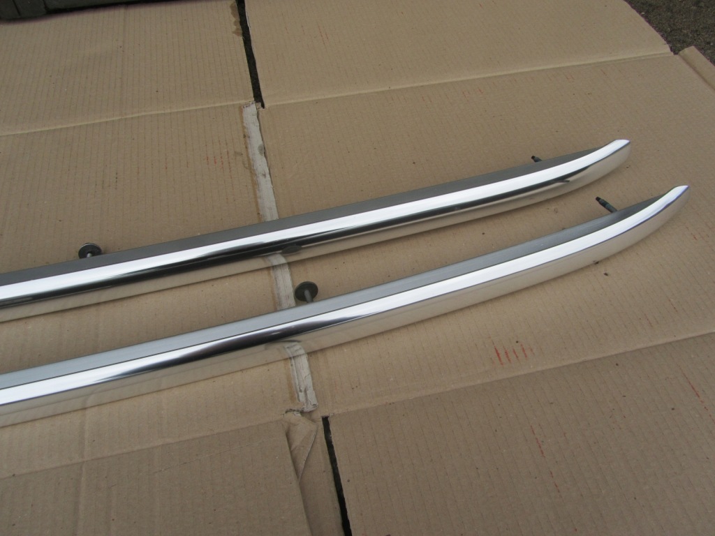 Рейлинги кровельные audi a4 b8 avant универсал 08-15r хром комплект Цена