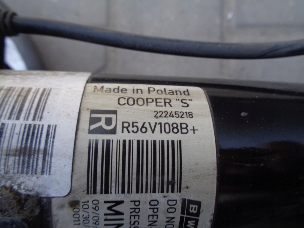 фото №3, Mini cooper r56 1.6d 13r амортизаторна стійка правий