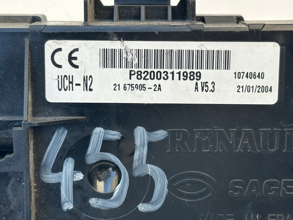 фото №3, Модуль uch n2 renault clio ii lift thalia 8200311989 p8200311989