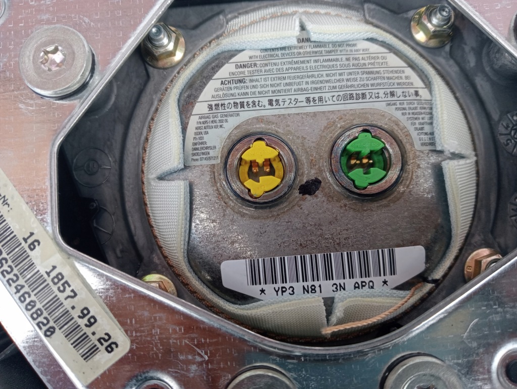 фото №5, Mercedes w203 sport подушка повітряна подушка безпеки