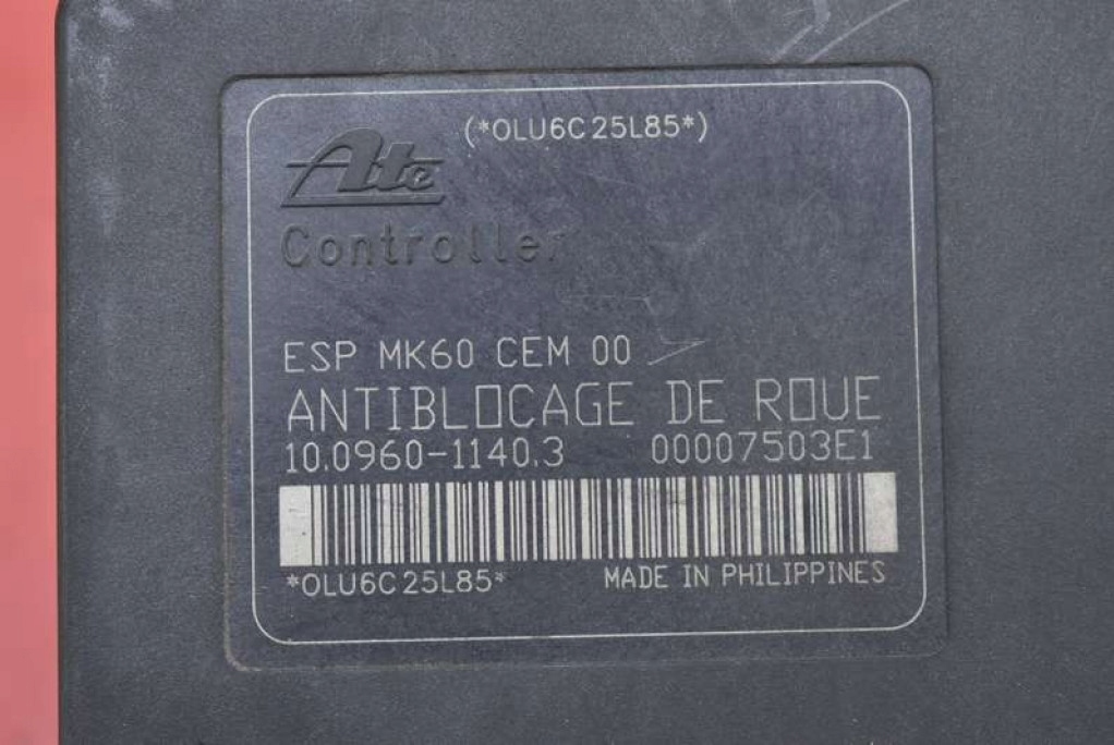 фото №7, Насос abs 9657061080 citroen c5 1 i 3.0 v6 207 km 04-08