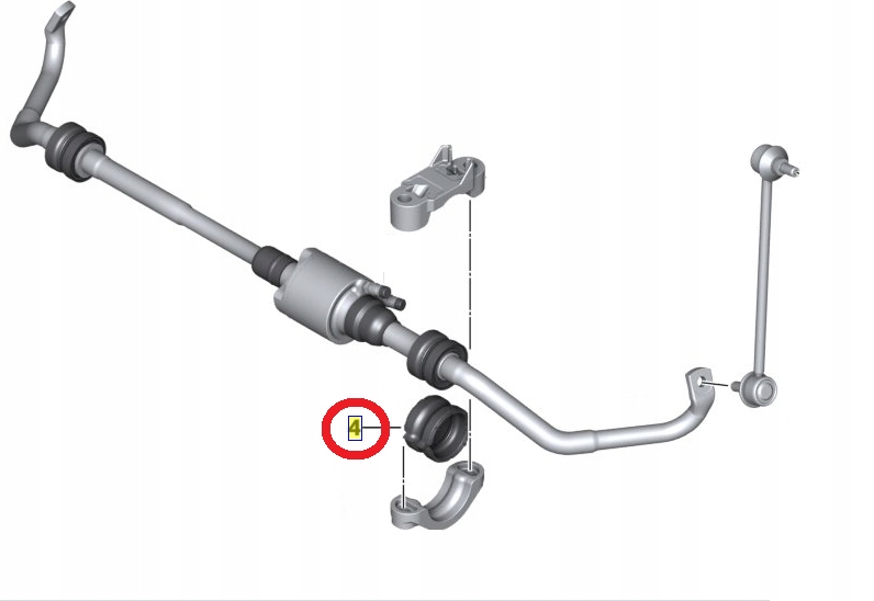 фото №1, Втулка стабилизатора bmw oryg. bmw f01 730d