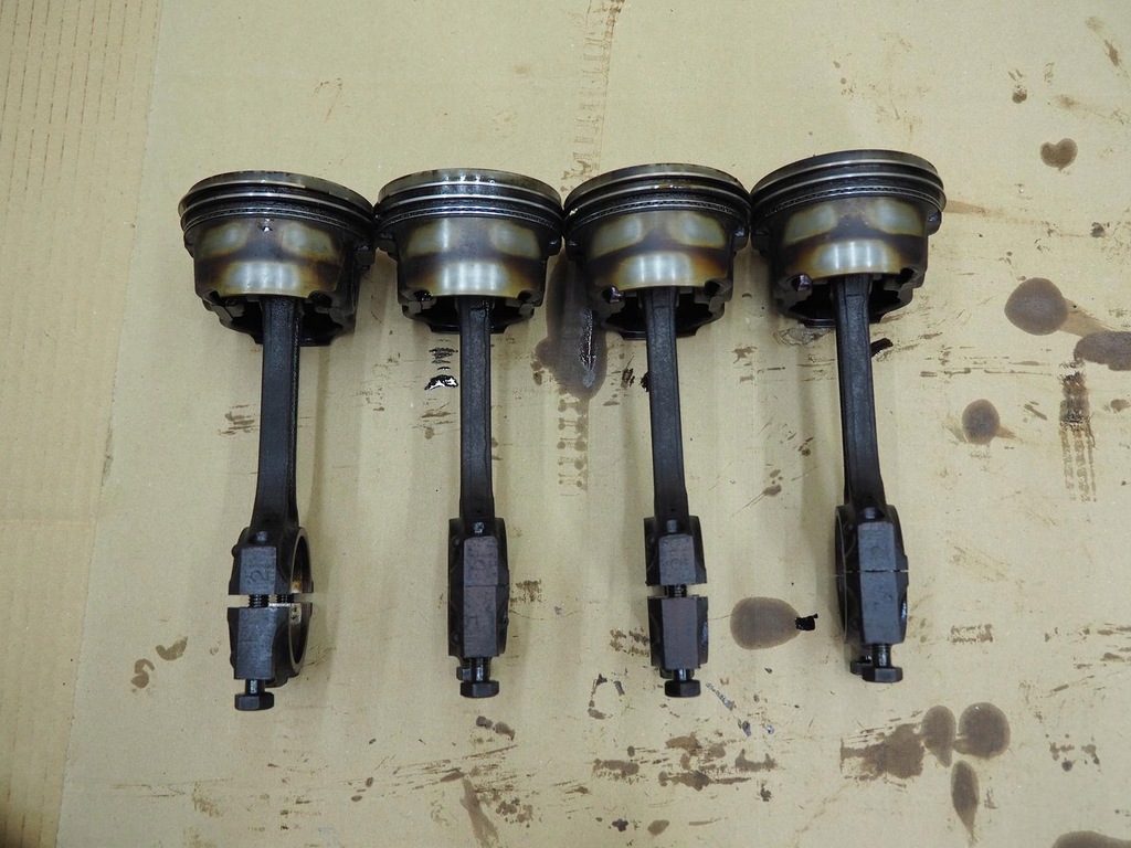 фото №13, Chevrolet kalos aveo 1.4 8v f14s3 поршень шатун