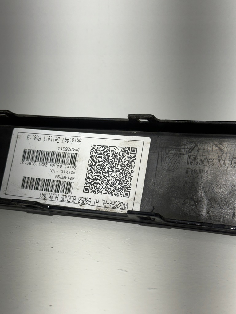 фото №11, Volkswagen vw tiguan ii r-line lift 5na накладка молдинг заднего бампера