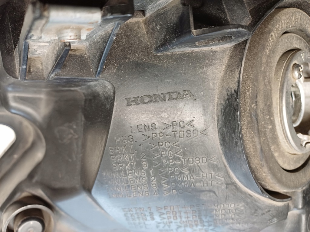 фото №14, Honda cr-v crv 4 iv lift 14- лампа правая перед ксенон w2582