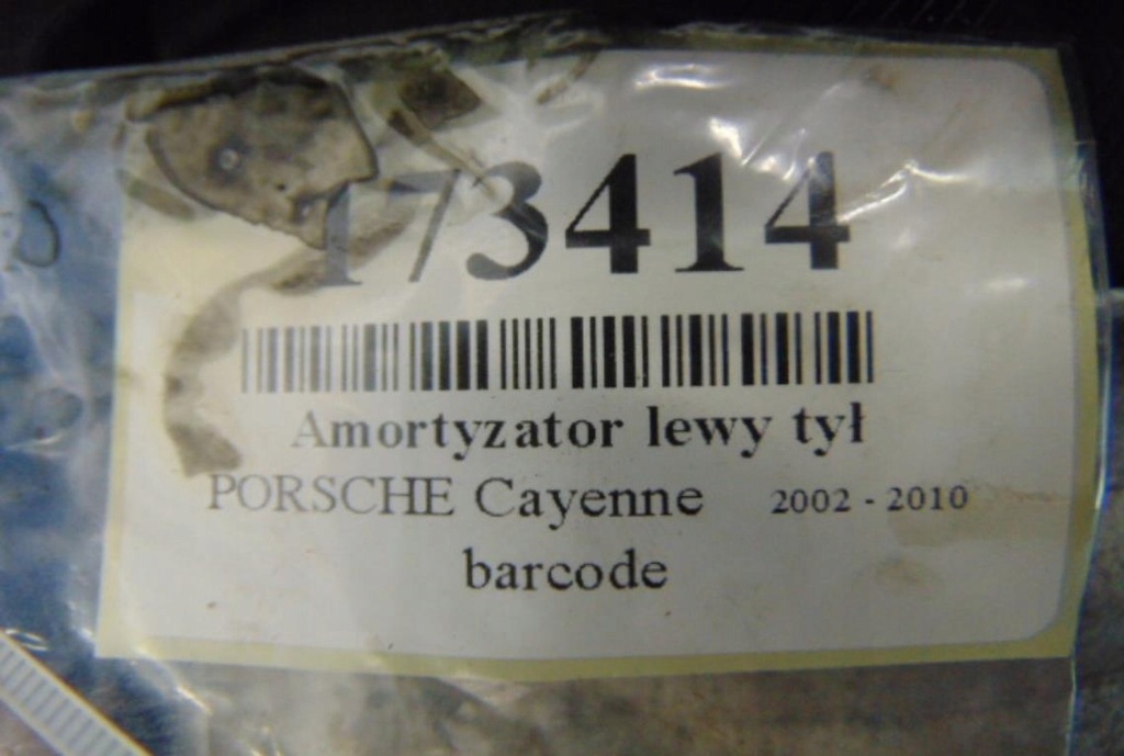 фото №5, Porsche cayenne амортизатор левый задняя