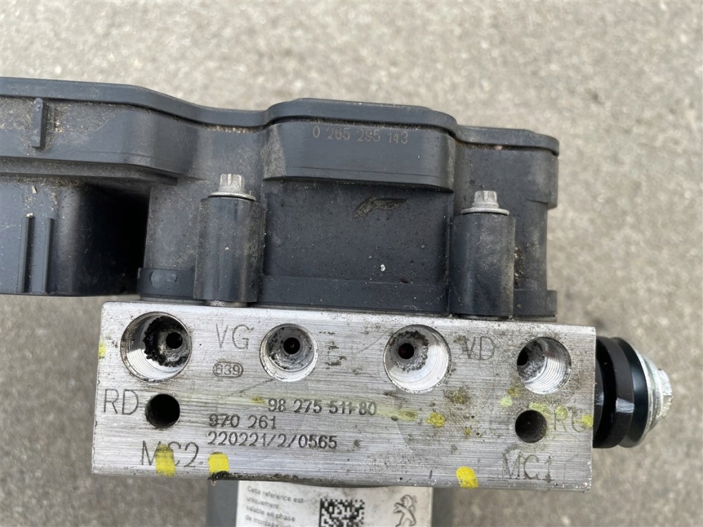 фото №7, Насос abs блок управления модуль 0265295143 982751180 citroen c5 aircross 18-22r